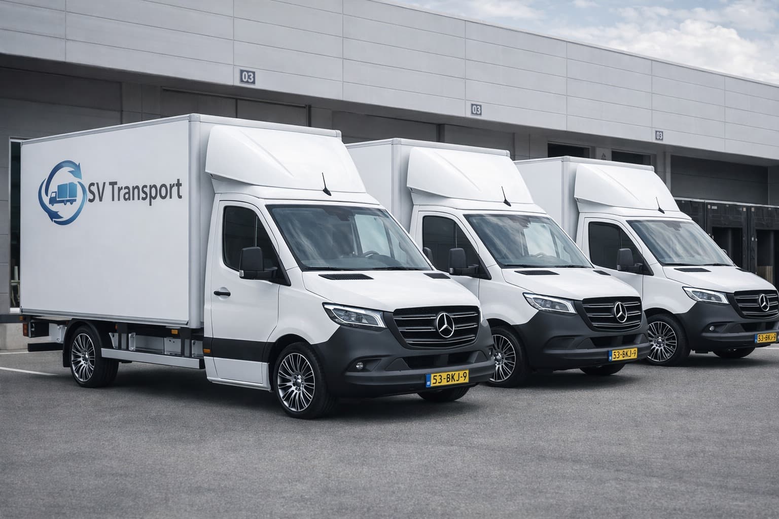 SV Transport vrachtwagen